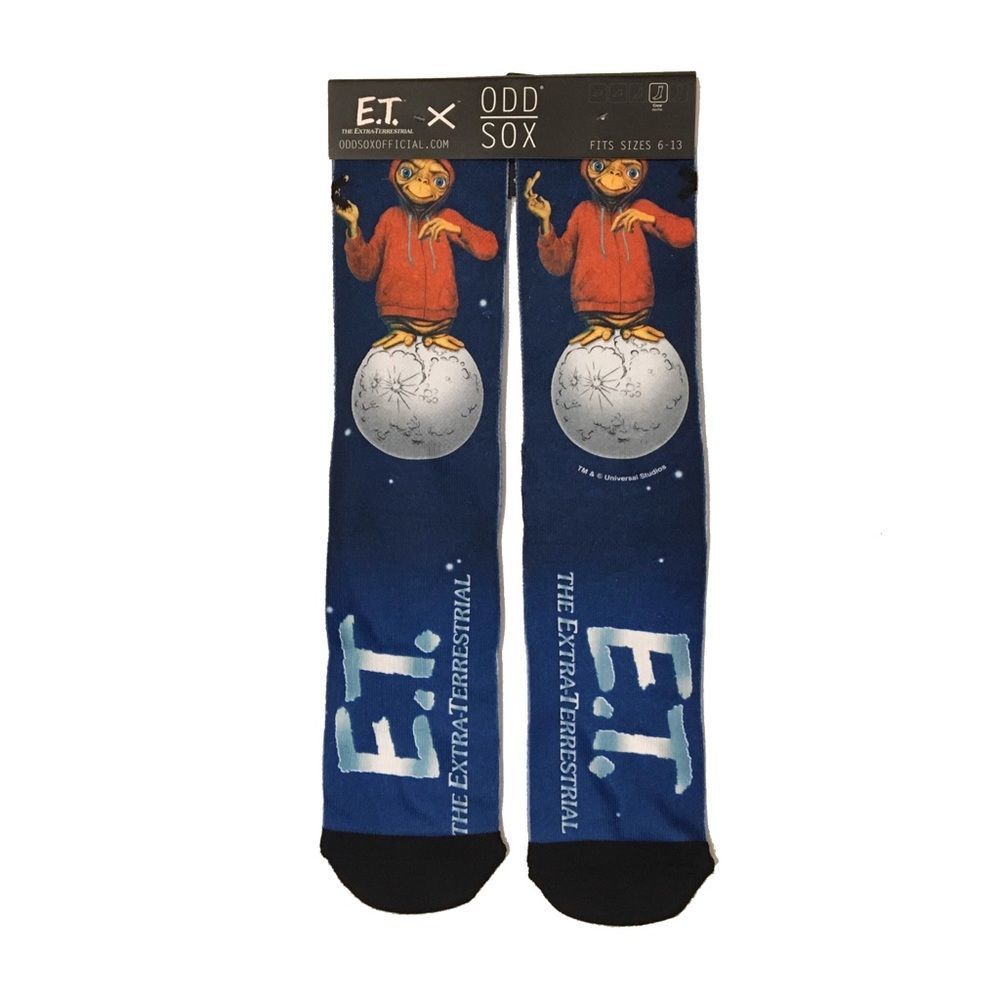E.T. x Odd Sox Socks NWT